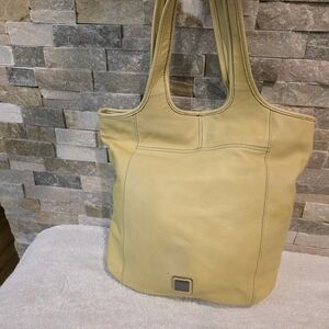 Kooba Tan Leather Tote Bag
